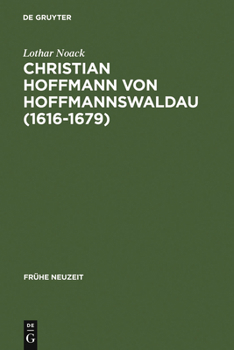 Hardcover Christian Hoffmann von Hoffmannswaldau (1616-1679) [German] Book