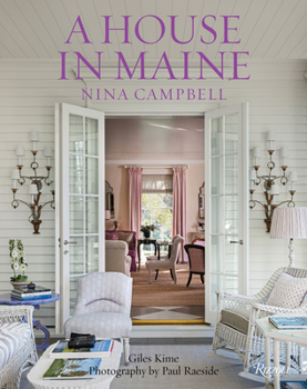 Hardcover A House in Maine Book