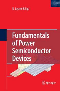 Paperback Fundamentals of Power Semiconductor Devices Book