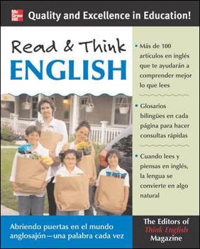 Paperback Read & Think English Book
