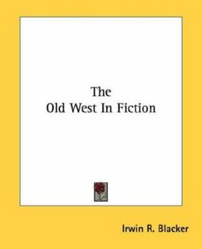 Paperback The Old West in Fiction Book