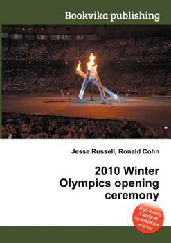 Paperback 2010 Winter Olympics Opening Ceremony Book