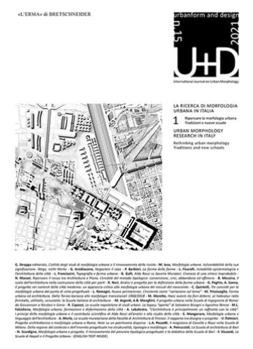 Paperback U+d Urbanform and Design N. 15, 2021: International Journal of Urban Morphology [Spanish] Book