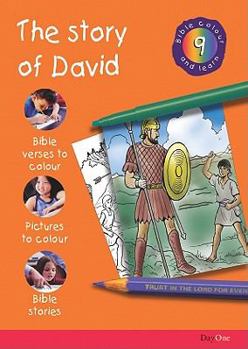 Paperback Bible Colour and Learn: 9 David Book