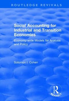 Paperback Social Accounting for Industrial and Transition Economies Book