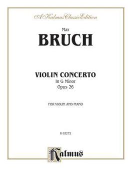Paperback Violin Concerto in G Minor, Op. 26 (Kalmus Edition) Book