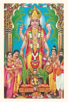 Paperback Vintage Journal Multiple-Armed Hindu God Book