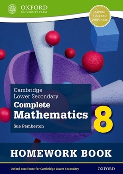 Paperback Cambridge Lower Secondary Complete Mathematics 8 Homework Book 2nd Edition Book