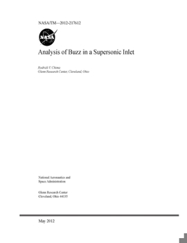 Paperback Analysis of Buzz in a Supersonic Inlet Book