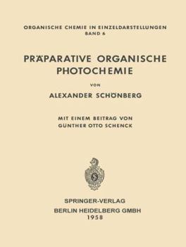 Paperback Präparative Organische Photochemie [German] Book