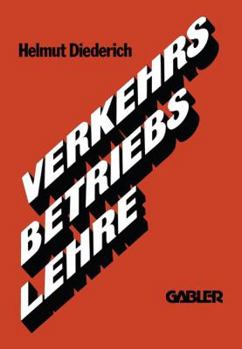 Paperback Verkehrsbetriebslehre [German] Book