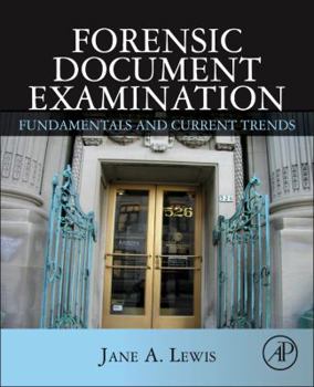 Hardcover Forensic Document Examination: Fundamentals and Current Trends Book