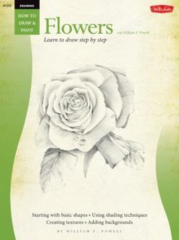 Drawing Flowers - Book  of the How to Draw and Paint