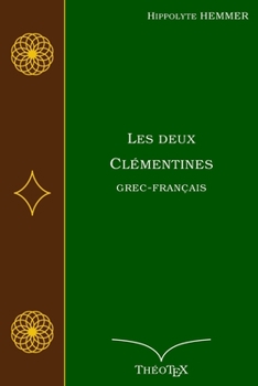 Paperback Les deux Clémentines: Grec-Français [French] Book