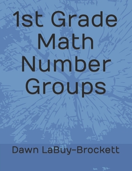 Paperback 1st Grade Math Number Groups Book