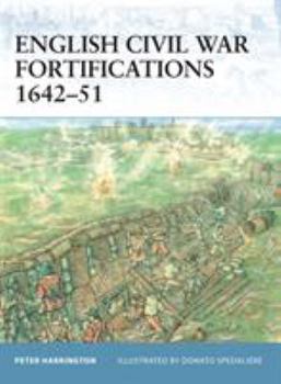 Paperback English Civil War Fortifications 1642-51 Book