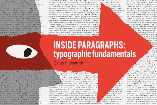 Paperback Inside Paragraphs: Typographic Fundamentals Book