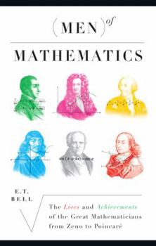 Hardcover Men of Mathematics by E. T. Bell (2008) Hardcover Book