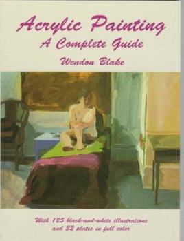 Paperback Acrylic Painting: A Complete Guide Book
