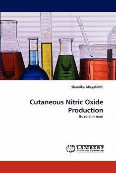 Paperback Cutaneous Nitric Oxide Production Book