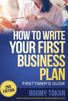Paperback "How To Write Your First Business Plan" Book