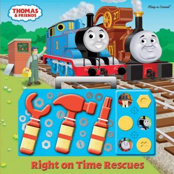 Board book Right on Time Rescues [With Plastic Tools] Book