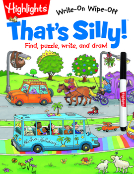 Paperback That's Silly!(tm): Find, Puzzle, Write, and Draw! Book
