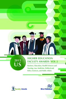 Paperback 2015 U.S. Higher Education Faculty Awards, Vol. 2 Book