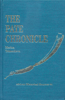 Hardcover The Pate Chronicle Book