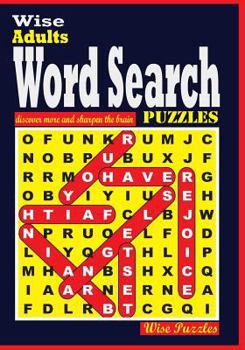 Paperback Wise Adults Word Search Puzzles Book
