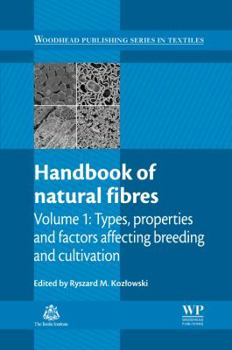 Hardcover Handbook of Natural Fibres: Volume 1: Types, Properties and Factors Affecting Breeding and Cultivation Book