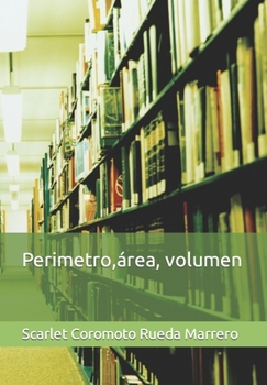 Paperback Perimetro, área, volumen [Spanish] Book