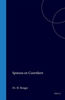 Leather Bound Spinoza En Coornhert [Dutch] Book