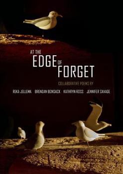 Paperback At the Edge of Forget: Collaborative Poems Book