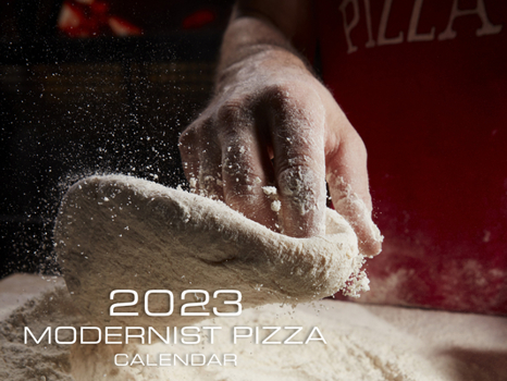 2023 Modernist Pizza Wall Calendar