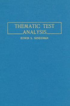 Paperback Thematic Test Analysis Book