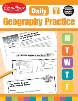 Paperback Daily Geography Practice Grade 3: EMC 3712 Book