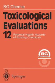 Paperback Toxicological Evaluations Book