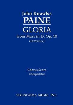 Paperback Gloria from Mass in D, Op.10: Chorus score [Latin] Book