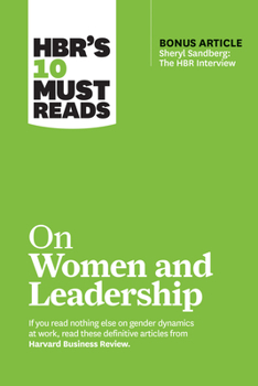 Paperback Hbr's 10 Must Reads on Women and Leadership (with Bonus Article Sheryl Sandberg: The HBR Interview) Book