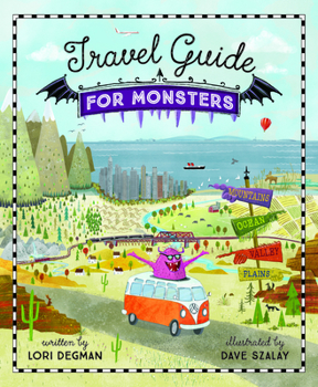 Hardcover Travel Guide for Monsters Book