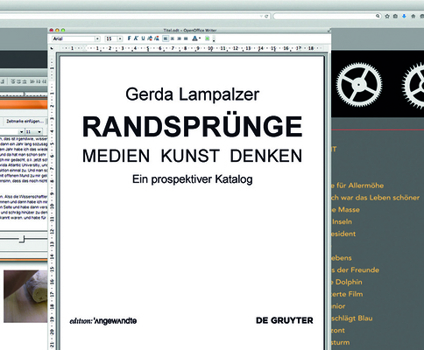 Paperback Randsprünge - Medien Kunst Denken: Ein Prospektiver Katalog [German] Book