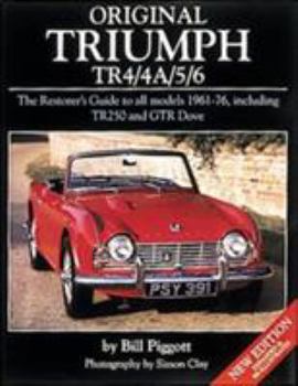 Paperback Original Triumph TR4/4A/5/6 Book