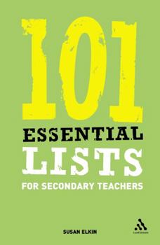 Paperback 101 Essential Lists for Secondary Teachers Book