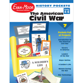 Paperback American Civil War, Grades 4-6-Ls Cpq Book