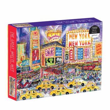 Board Game Michael Storrings the Great White Way 2000 Piece Puzzle Book