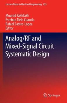 Hardcover Analog/RF and Mixed-Signal Circuit Systematic Design Book