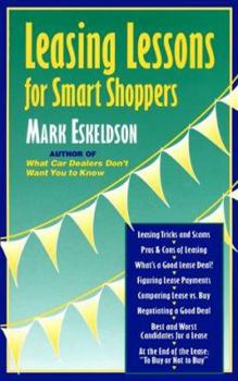 Paperback Leasing Lessons for Smart Shoppers Book