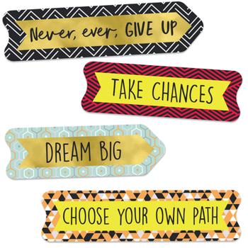 Misc. Supplies Aim High Banners Mini Cutouts Book