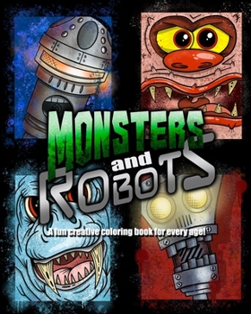 Paperback Monsters and Robots Book